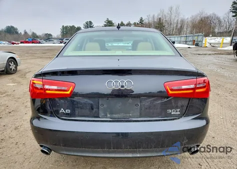 2013 Audi A6 Premium Plus z USA, uszkodzony, nr VIN WAUGGAFC9DN131516